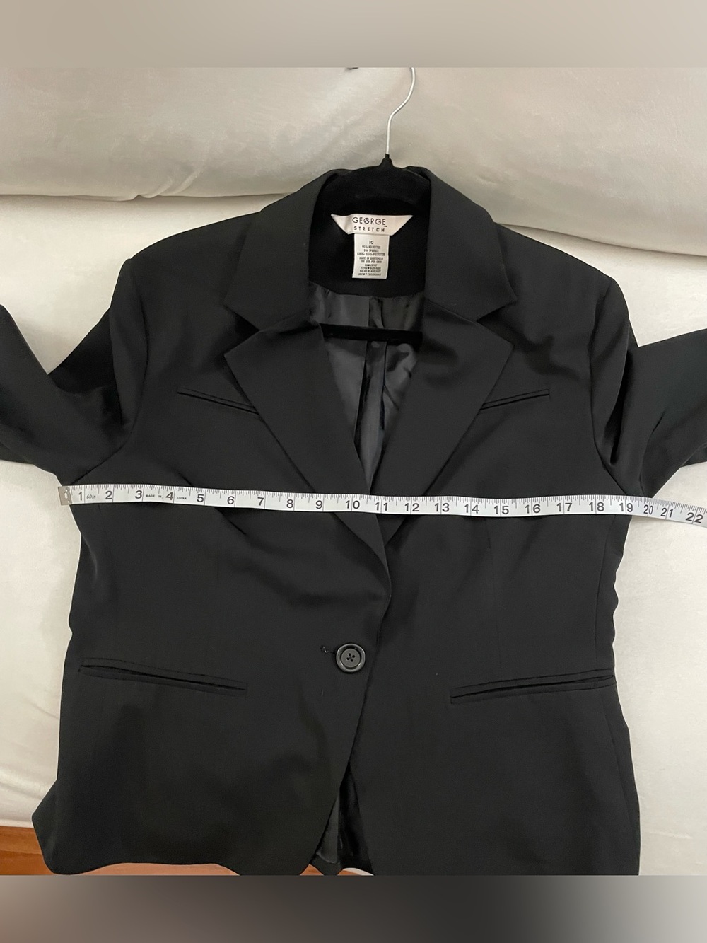 George Black Women's Blazer Tailored Back Size 10 - Picture 4 of 8